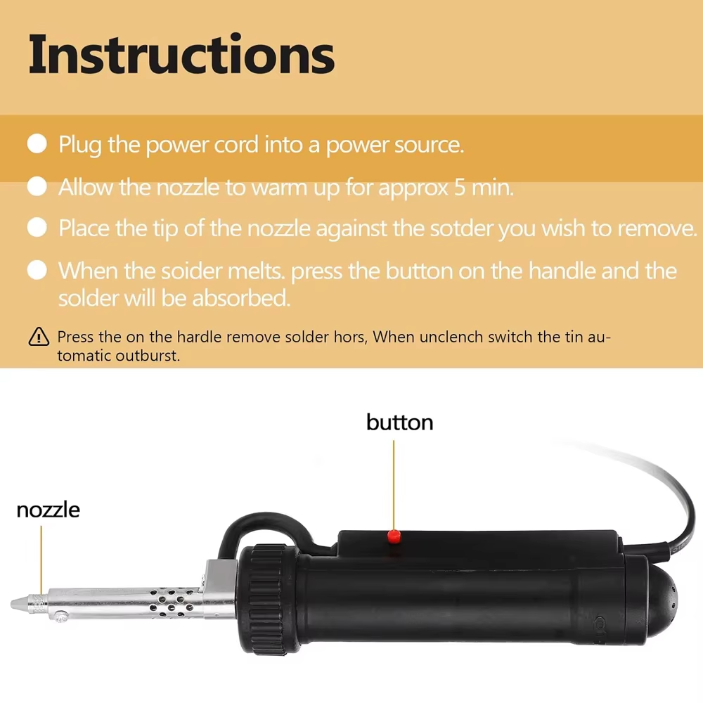 BBT-680 Electric Vacuum Solder - Desoldering Gun Vacuum Electric 评论和价格
