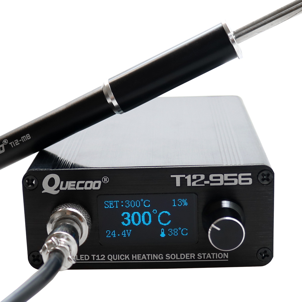 QUECOO T12-956 Soldering Digit - Soldering Station T12 Oled 评论和价格