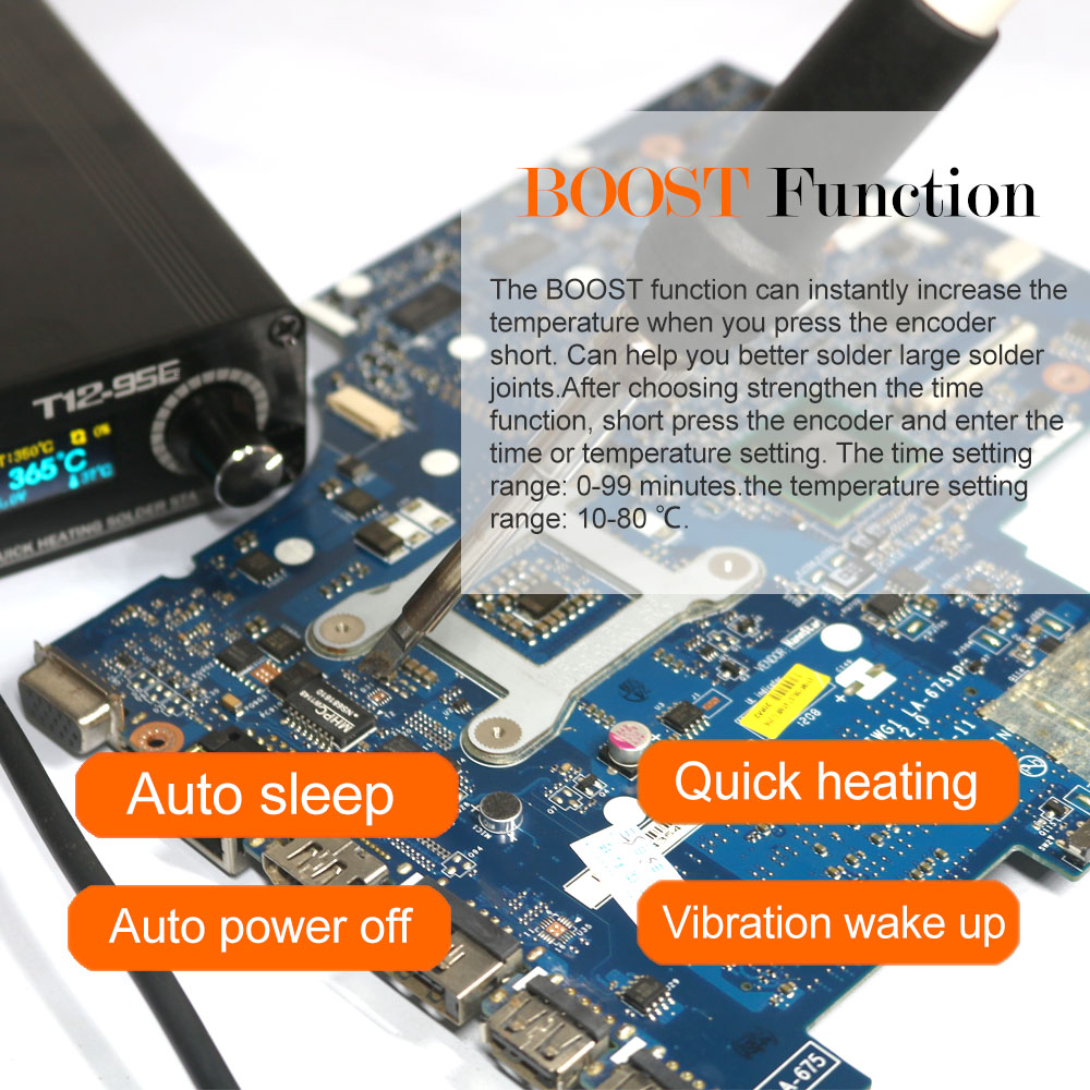 QUECOO T12-956 Soldering Digit - Soldering Station T12 Oled 评论和价格